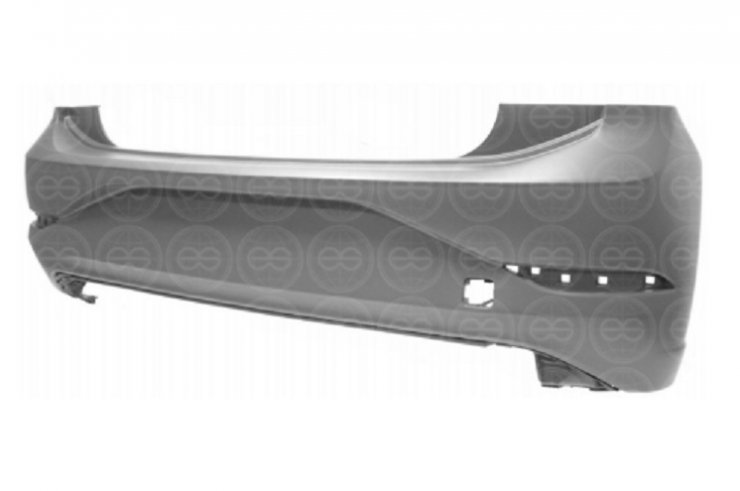 Acceder a la pieza Parachoques trasero imprimado