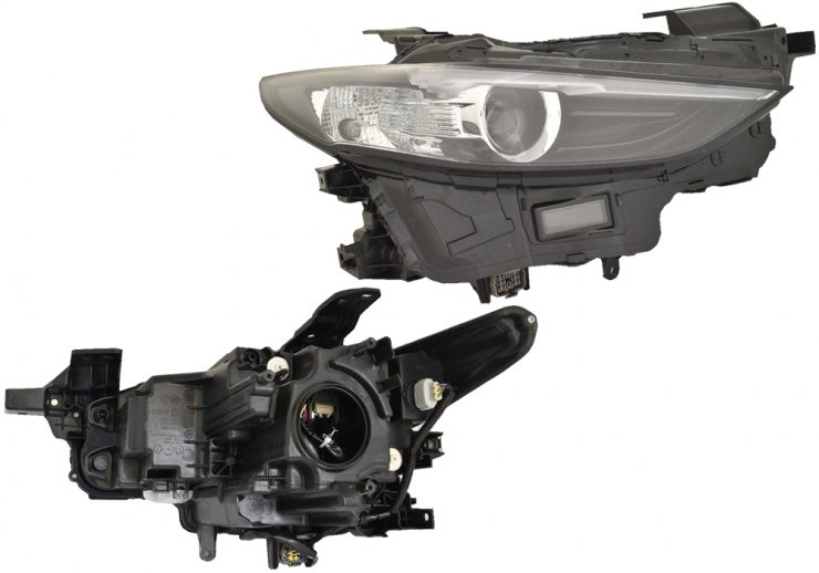 Acceder a la pieza Faro eléctrico derecho LED (motor)