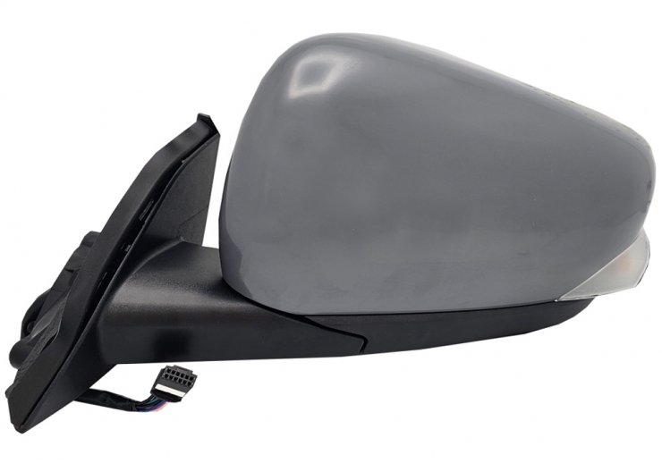 Retrovisor eléctrico izquierdo, asférico, térmico, imprimado, con intermitente (7 pines)  pour MERCEDES CITAN  pour MERCEDES CITAN