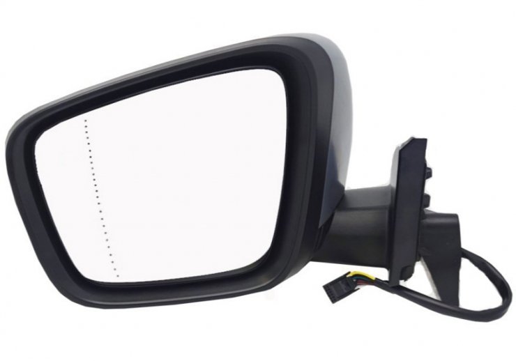Retrovisor eléctrico izquierdo, asférico, térmico, imprimado, con intermitente (7 pines)  pour MERCEDES CITAN  pour MERCEDES CITAN
