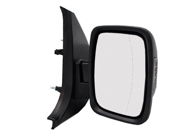 Retrovisor eléctrico derecho, asférico, térmico, imprimado, abatible, con intermitente, sonda (11 pines)  pour NISSAN PRIMASTAR  pour NISSAN PRIMASTAR