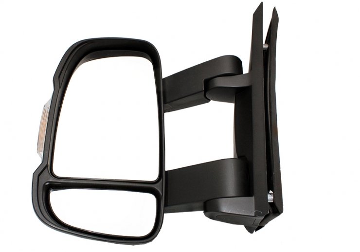 Retrovisor eléctrico izquierdo, ángulo muerto, convexo, térmico, con intermitente (8 pines) (medio) FIAT-DUCATO pour CITROEN JUMPER  pour CITROEN JUMPER