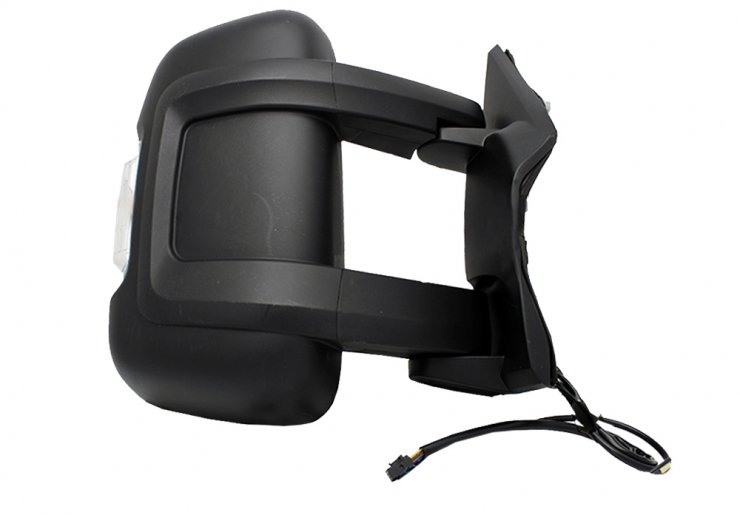Retrovisor eléctrico derecho, ángulo muerto, convexo, térmico, con intermitente, antena (8 pines) (medio) FIAT-DUCATO pour CITROEN JUMPER  pour CITROEN JUMPER