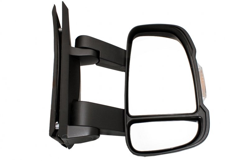 Retrovisor eléctrico derecho, ángulo muerto, convexo, térmico, con intermitente, antena (8 pines) (medio) FIAT-DUCATO pour CITROEN JUMPER  pour CITROEN JUMPER