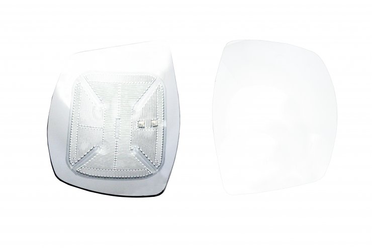 Cristal + soporte retrovisor reversible, térmico, convexo (Clase VI) MAN-TGE pour MERCEDES ANTOS  pour MERCEDES ANTOS