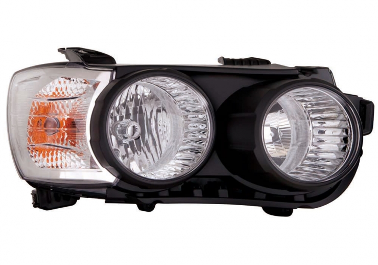 Faro eléctrico derecho, H1+H7 (motor)  pour CHEVROLET AVEO  pour CHEVROLET AVEO