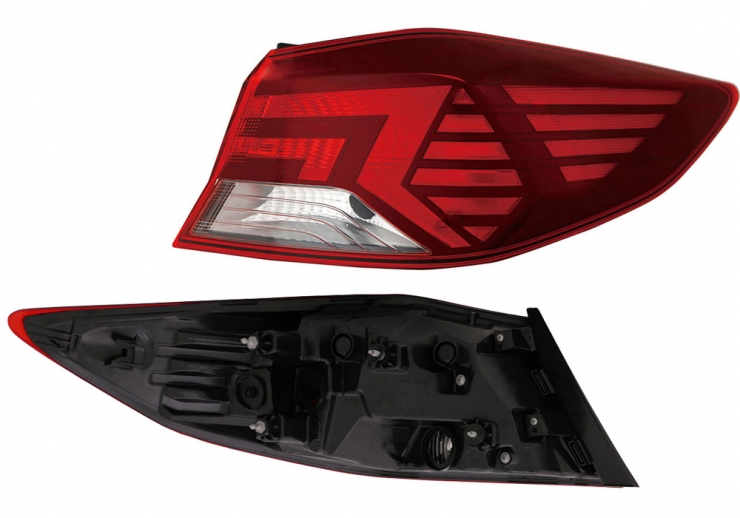 Acceder a la pieza Piloto trasero derecho (desde 2019)