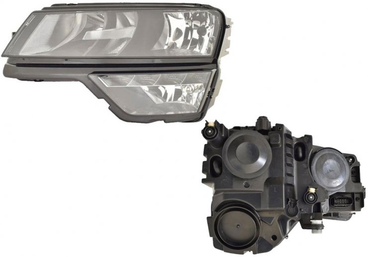 Acceder a la pieza Faro eléctrico izquierdo LED H1+H7 (motor)