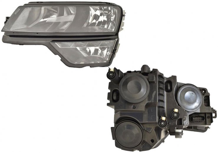 Acceder a la pieza Faro eléctrico izquierdo, luz antiniebla, LED, H1+H7 (motor)