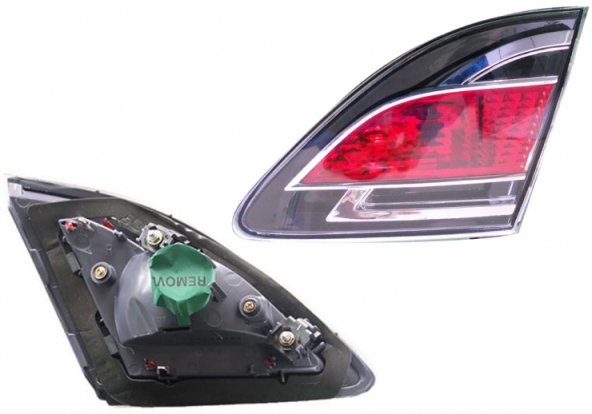 Acceder a la pieza Piloto trasero interior derecho Acceder a la pieza Piloto trasero interior derecho