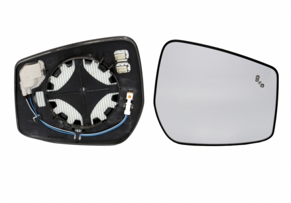 Acceder a la pieza Cristal + soporte retrovisor derecho, convexo, térmico, side (4 pines) Acceder a la pieza Cristal + soporte retrovisor derecho, convexo, térmico, side (4 pines)