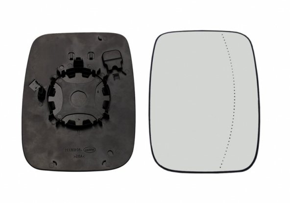 Acceder a la pieza Cristal + soporte retrovisor derecho, asférico Acceder a la pieza Cristal + soporte retrovisor derecho, asférico