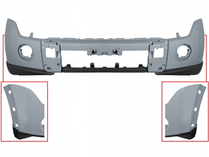 Acceder a la pieza Parachoques delantero imprimado con agujeros antinieblas Acceder a la pieza Parachoques delantero imprimado con agujeros antinieblas