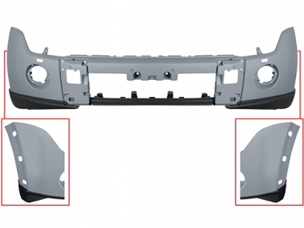 Acceder a la pieza Parachoques delantero imprimado con agujeros antinieblas y lavafaros Acceder a la pieza Parachoques delantero imprimado con agujeros antinieblas y lavafaros