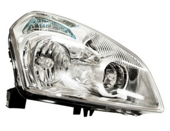 Acceder a la pieza Faro eléctrico derecho cromado Xénon D2R + H7 (motor)