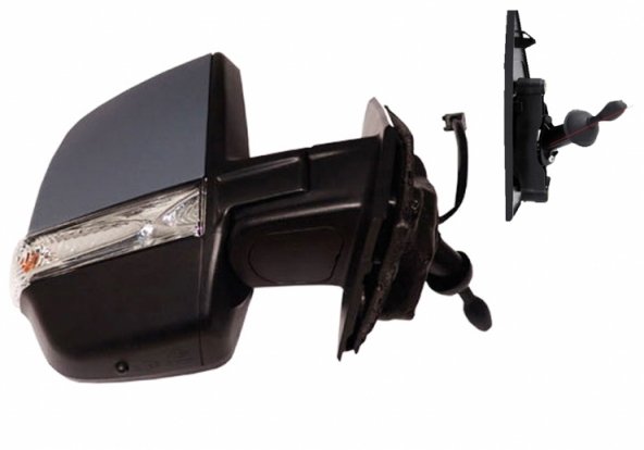 Acceder a la pieza Retrovisor derecho mecánico imprimado + piloto + sonda [2 cristales]