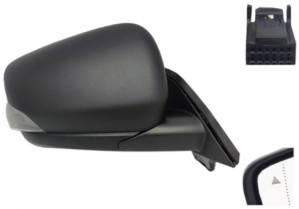 Acceder a la pieza Retrovisor eléctrico derecho, asférico, térmico, con intermitente, sonda, side (10 pines) Acceder a la pieza Retrovisor eléctrico derecho, asférico, térmico, con intermitente, sonda, side (10 pines)