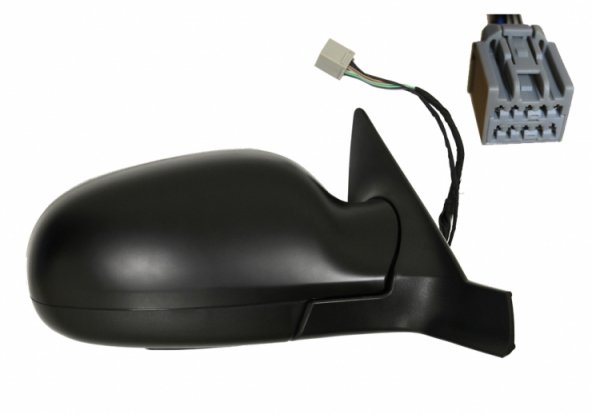 Acceder a la pieza Retrovisor eléctrico derecho, convexo, térmico, imprimado, sonda, cortesía (8 pines)