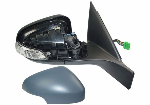 Acceder a la pieza Retrovisor eléctrico derecho, asférico, térmico, imprimado, abatible, con intermitente, cortesía, bombilla, memoria (14 pines)