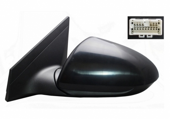 Acceder a la pieza Retrovisor eléctrico izquierdo, convexo, térmico, imprimado (5 pines) Acceder a la pieza Retrovisor eléctrico izquierdo, convexo, térmico, imprimado (5 pines)