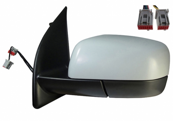 Acceder a la pieza Retrovisor eléctrico izquierdo, convexo, térmico, imprimado, sonda (7 pines) Acceder a la pieza Retrovisor eléctrico izquierdo, convexo, térmico, imprimado, sonda (7 pines)