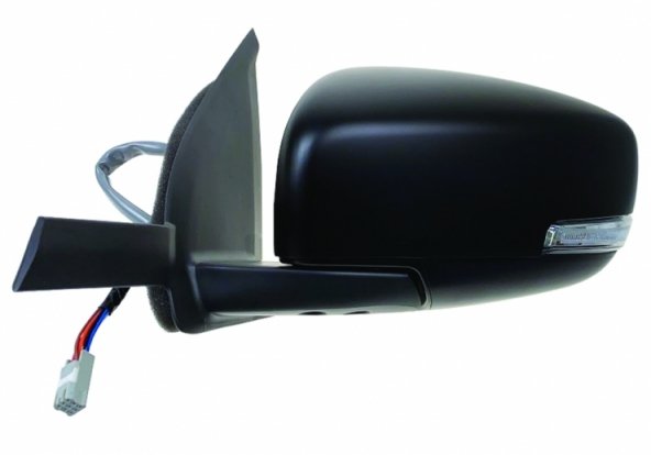 Acceder a la pieza Retrovisor eléctrico izquierdo, convexo, térmico, imprimado, abatible, LED, con intermitente