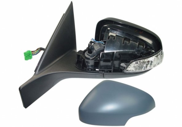 Acceder a la pieza Retrovisor eléctrico izquierdo, asférico, térmico, imprimado, abatible, con intermitente, sonda, cortesía, bombilla, memoria (14 pines)
