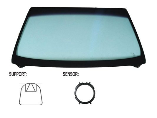 Acceder a la pieza Parabrisas tintado verde control solar con sensor