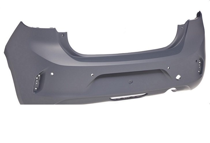 Acceder a la pieza Parachoques trasero imprimado 4 sensores