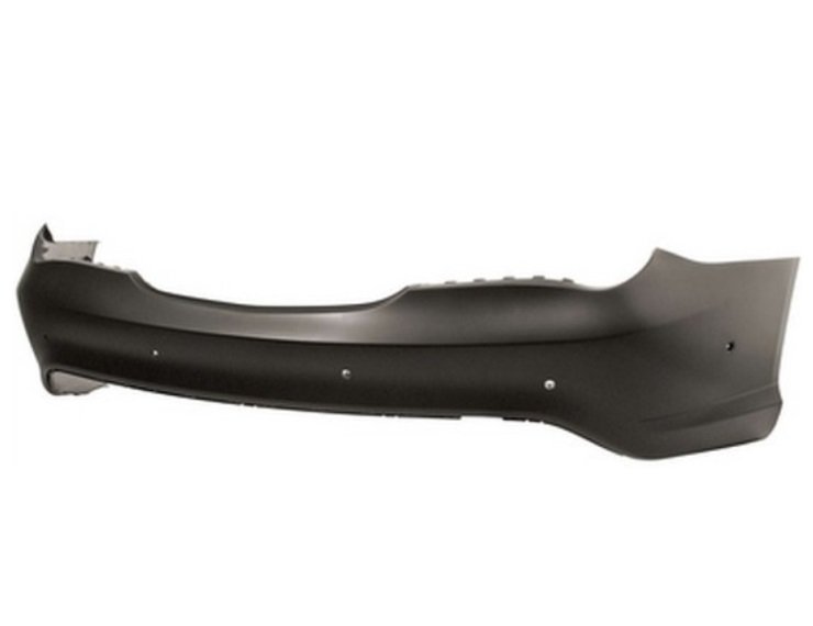 Acceder a la pieza Parachoques trasero imprimado con agujeros sensores