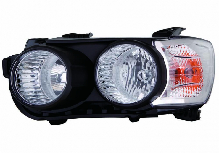 Acceder a la pieza Faro eléctrico izquierdo, H1+H7 (motor)