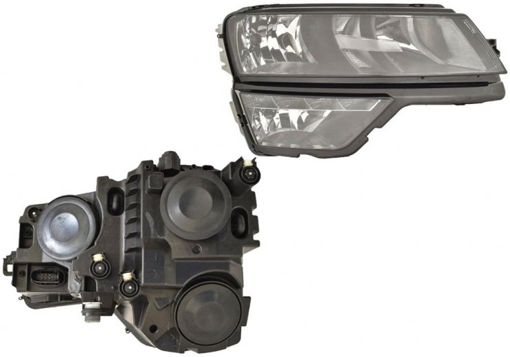 Piloto trasero eléctrico derecho, antinieblas, LED, H1+H7 (motor) SKODA-KAROQ pour SKODA KAROQ  pour SKODA KAROQ