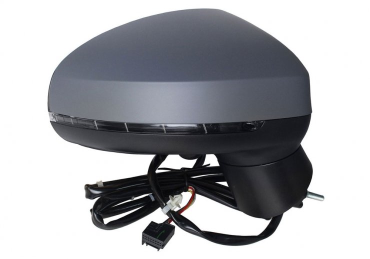 Acceder a la pieza Retrovisor eléctrico derecho, convexo, térmico, imprimado, abatible, con intermitente, memoria (12 pines)