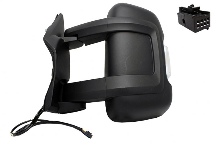 Acceder a la pieza Retrovisor eléctrico izquierdo, convexo, térmico, con intermitente (8 pines) (medio)