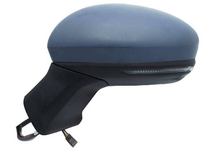 Acceder a la pieza Retrovisor eléctrico izquierdo, asférico, térmico, imprimado, con intermitente, LED (7 pines)