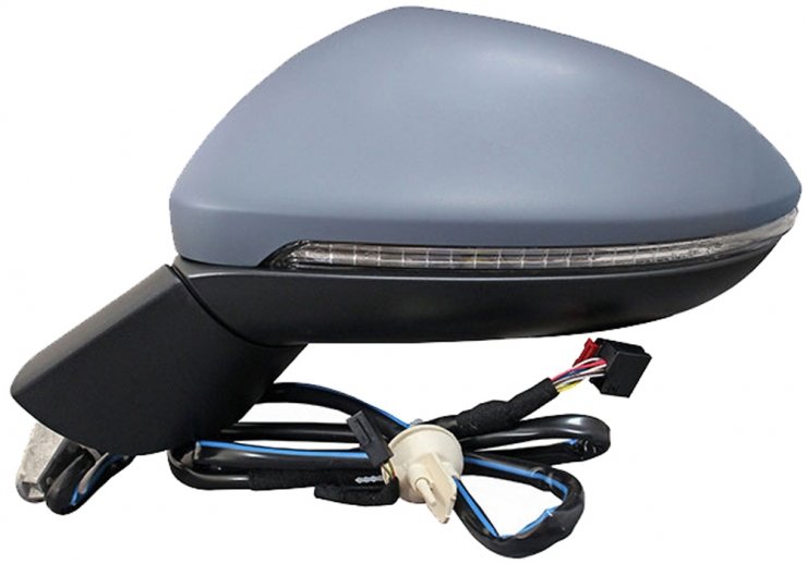 Acceder a la pieza Retrovisor eléctrico izquierdo, asférico, imprimado, térmico, con intermitente (8 pines)