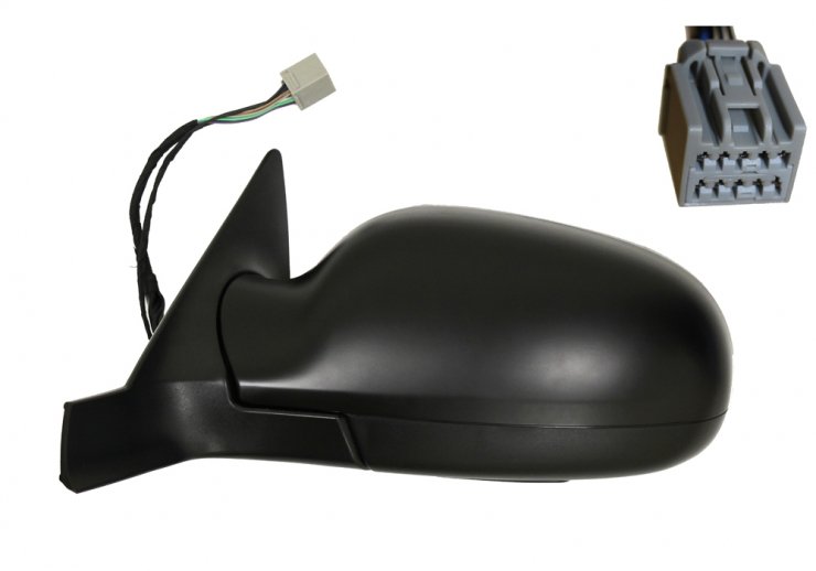 Acceder a la pieza Retrovisor eléctrico izquierdo, asférico, térmico, imprimado, abatible, sonda, cortesía (9 pines)