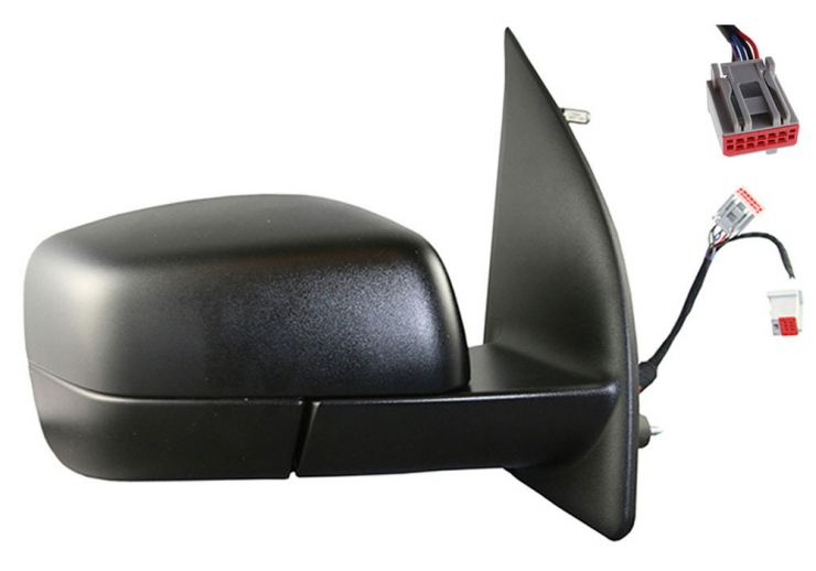 Retrovisor eléctrico derecho, convexo, térmico, abatible (6 pines) LAND ROVER-FREELANDER  pour LAND ROVER FREELANDER   pour LAND ROVER FREELANDER