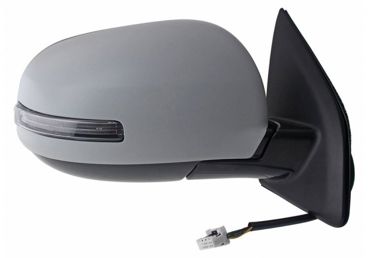 Retrovisor eléctrico derecho, convexo, térmico, imprimado, abatible, con intermitente (9 pines) PEUGEOT-4008  pour PEUGEOT 4008   pour PEUGEOT 4008
