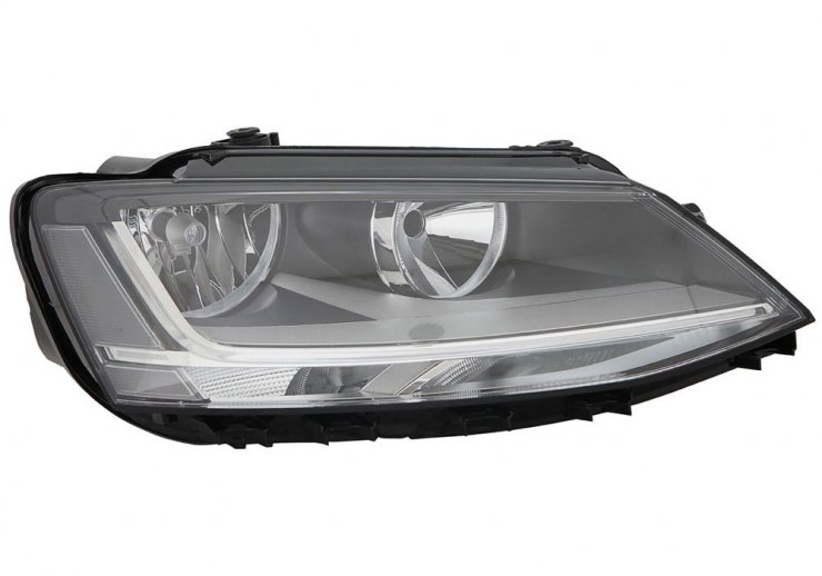 Faro eléctrico derecho, LED, H7+H7 (motor) VOLKSWAGEN-JETTA  pour VOLKSWAGEN JETTA   pour VOLKSWAGEN JETTA