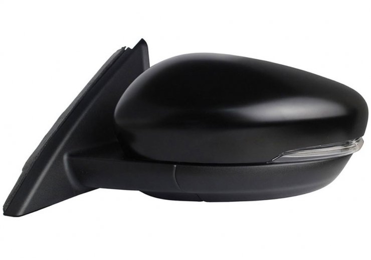 Retrovisor eléctrico izquierdo, convexo, térmico, imprimado, abatible, con intermitente, cortesía (9 pines)  pour FORD KUGA  pour FORD KUGA