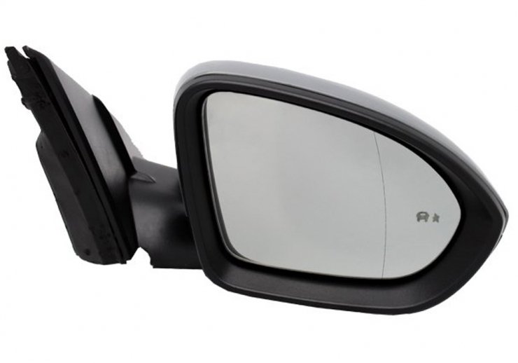 Retrovisor eléctrico derecho, convexo, térmico, imprimado, abatible, cortesía, side (10 pines) OPEL-INSIGNIA pour OPEL INSIGNIA  pour OPEL INSIGNIA