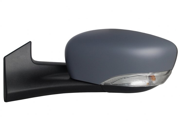 Retrovisor eléctrico izquierdo, asférico, térmico, imprimado, con intermitente (7 pines) RENAULT-ZOE pour RENAULT ZOE  pour RENAULT ZOE