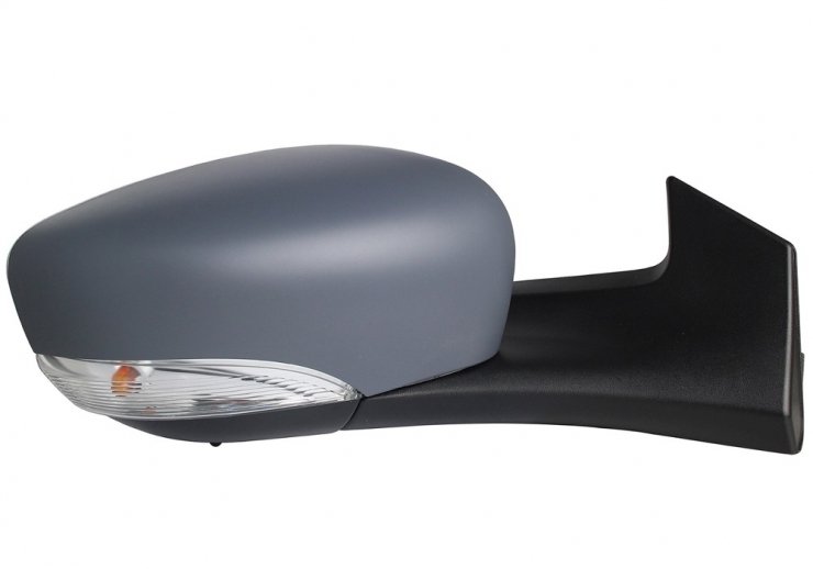 Retrovisor eléctrico derecho, convexo, térmico, imprimado, con intermitente, sonda (9 pines) RENAULT-ZOE pour RENAULT ZOE  pour RENAULT ZOE
