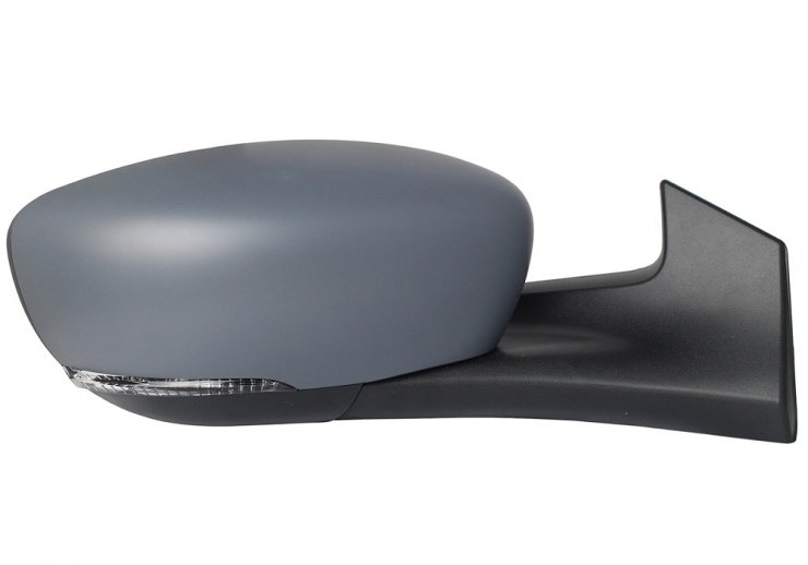 Retrovisor eléctrico derecho, convexo, térmico, imprimado, abatible, con intermitente, sonda, LED, side (11 pines) RENAULT-ZOE pour RENAULT ZOE  pour RENAULT ZOE