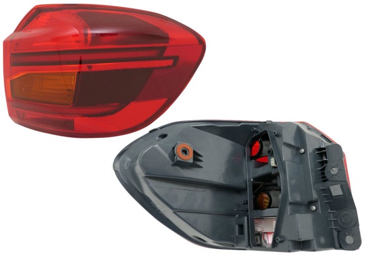 Acceder a la pieza Piloto trasero derecho, LED, H21W