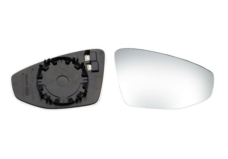 Acceder a la pieza Cristal + soporte retrovisor derecho, convexo, térmico