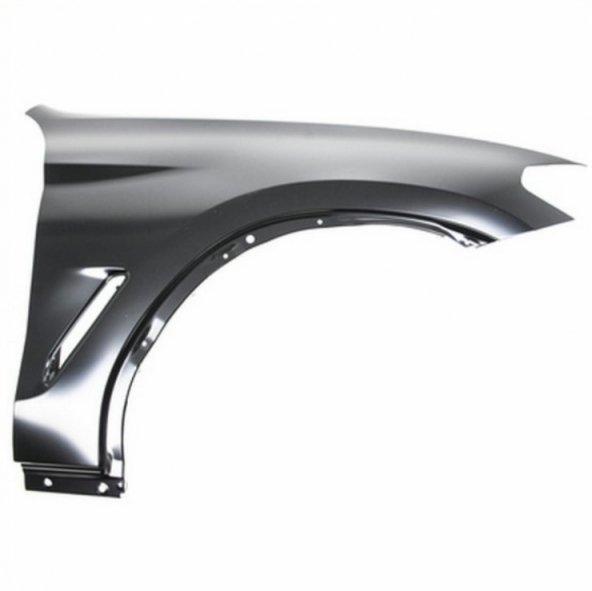 Acceder a la pieza Aleta delantera derecha, aluminio