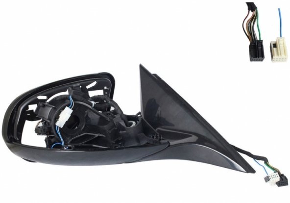 Acceder a la pieza Cuerpo retrovisor eléctrico derecho, térmico, imprimado, cortesía (8 pines)