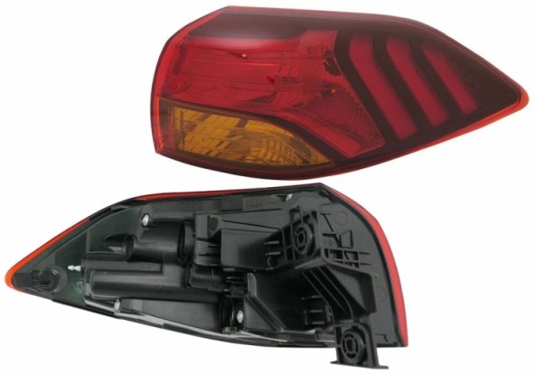 Acceder a la pieza Piloto trasero derecho Acceder a la pieza Piloto trasero derecho